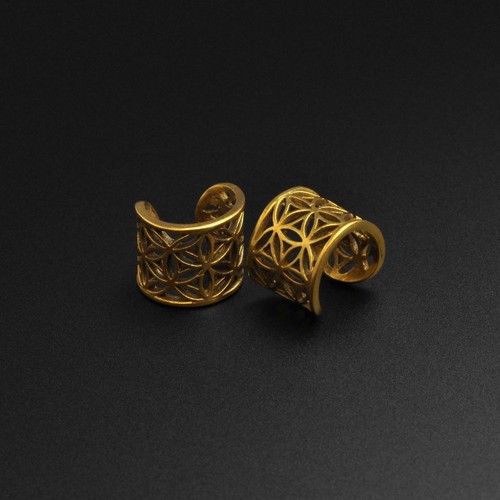 Seed life brass clip - of,