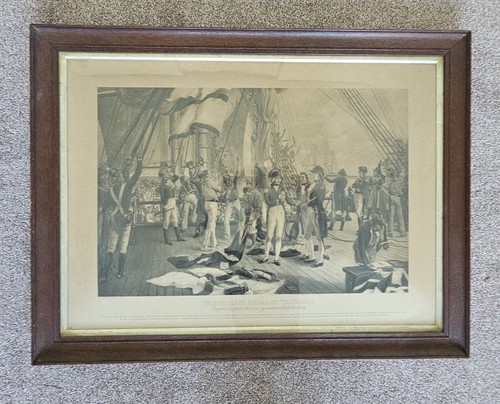 Framed and glazed - and,