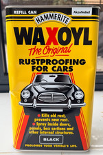 Hammerite Waxoyl Black 5L Wax Oil Rustproofing Underseal Corrosion Inhibitors