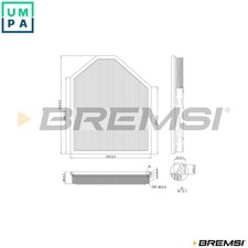 AIR FILTER FA1219 FOR BMW N20B16A 1.6L N20B20A 2.0L 4cyl X4 F26 N52B30BF 3.0L