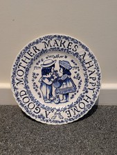 Royal Crownford 1974 'A Good Mother Makes A Happy Home' China Plate