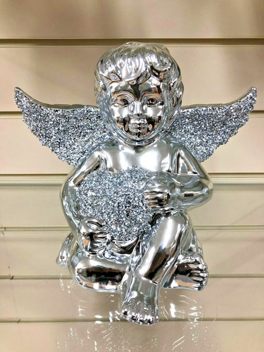 Crushed diamond angel - diamond,