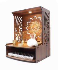 Wooden Pooja Mandir Stand for