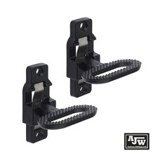 2 x Folding Step Black For Bus