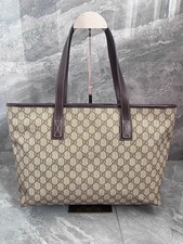 Authentic GUCCI GG Medium Shoulder Tote Bag 