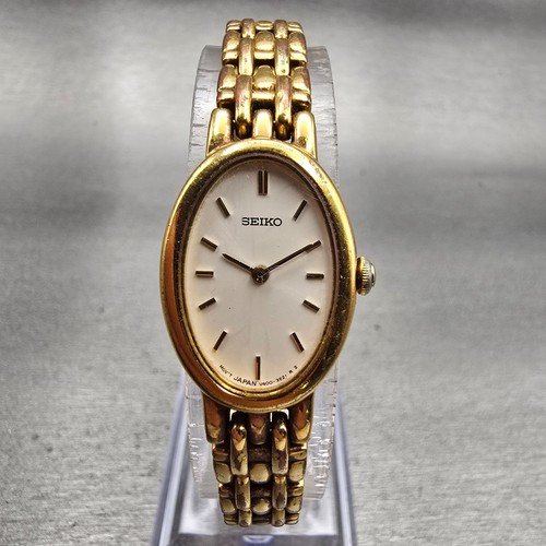 Seiko watch women 17mm white - seiko,