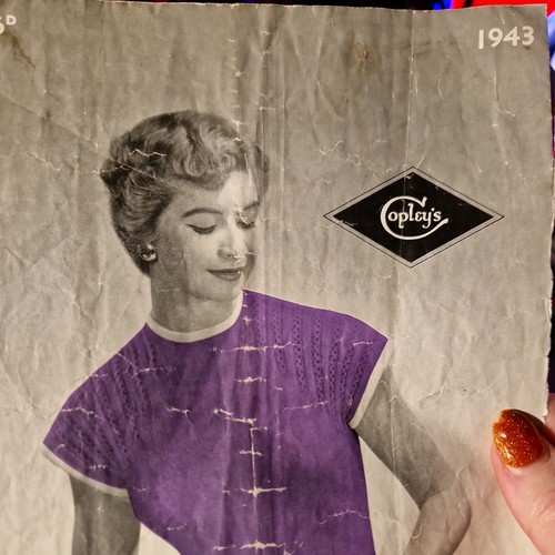 Original vtg 40s copley - copley's, 1943