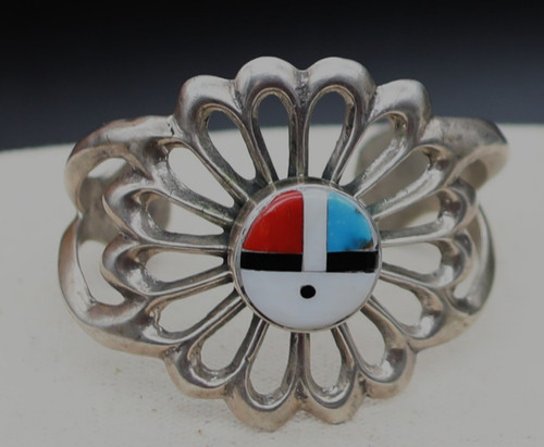 Navajo sterling cast kachina - sterling,