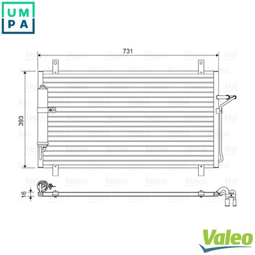 Condenser air conditioning - condenser,