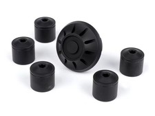 Matt Black CNC Rim/ Wheel Nut