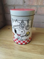 Snoopy Peanuts Kitchen Tin