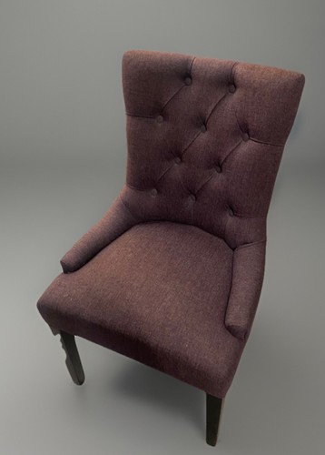 Plum button back - plum, accent
