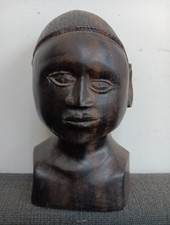 Vintage African Ebony Carved