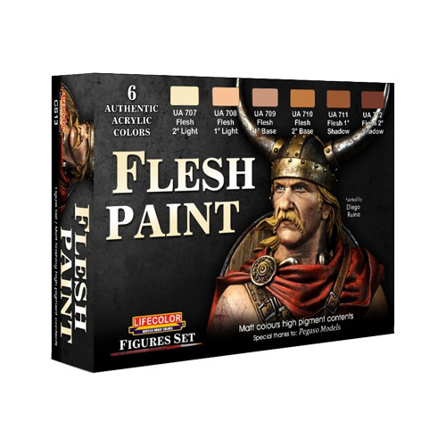 Lifecolor flesh set 22ml - set, x