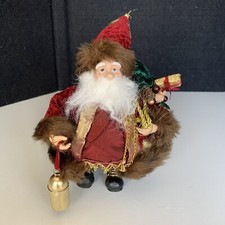 Christmas Santa Claus Doll 8"