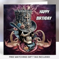 Gothic Birthday Card &