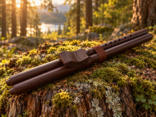 Native american style flute - american-style, in