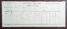 1887 Rhymney Railway Parcels