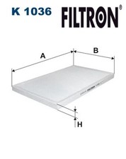 INTERIOR AIR FILTER K 1036 FILTRON I