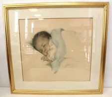 BESSIE PEASE GUTMANN A Little Bit Heaven VINTAGE KITSCH Art Print FRAMED - L33