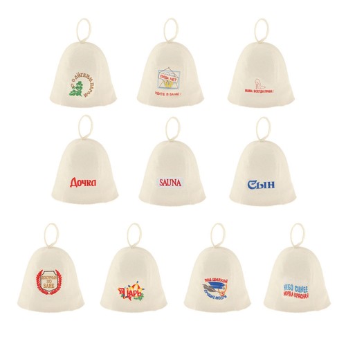 Breathable sauna hat russian - breathable,