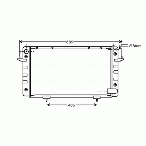 Radiator for land - radiator,