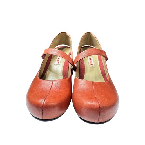 Tsubo red leather slingback - tsubo,