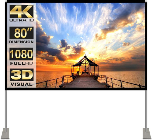 Projector screen with stand - projector,