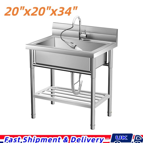 Stainless steel utility sink - steel,