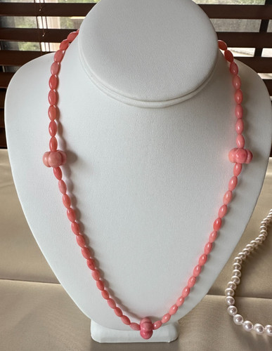 Angelskin coral necklace - angelskin,