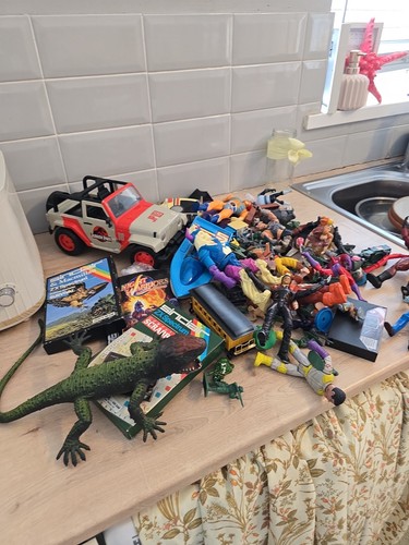 Huge vintage toys - vintage,