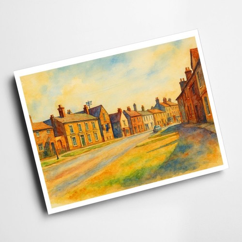 Print main road - a4, road,