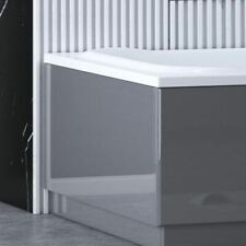 Gloss Grey 700mm MDF L Shape