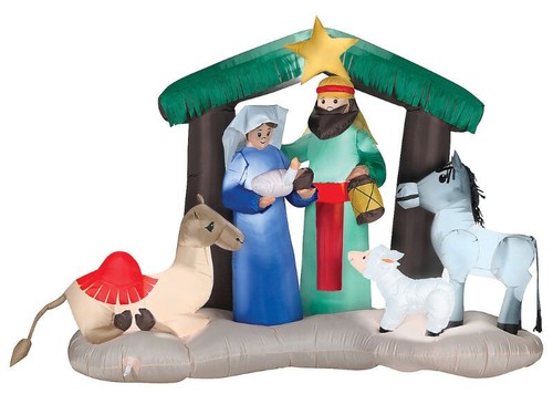 Inflatable nativity scene - inflatable,