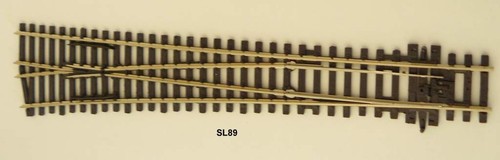 Peco streamline turnout - streamline, sl-89