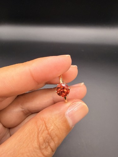 10k yellow gold - 1, red