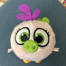 Angry Birds Movie Island Hatchling with Pig Nose Plush Keychain