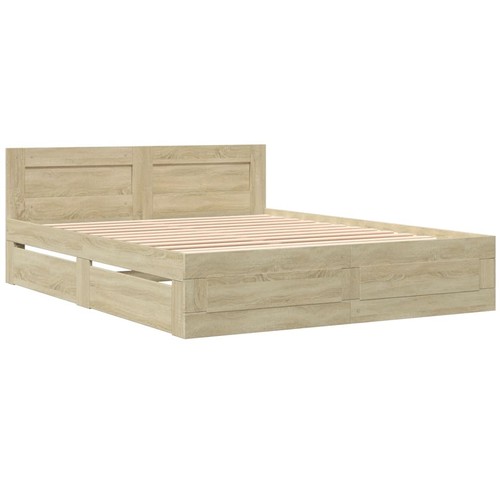 Bed frame with headboard - bed,