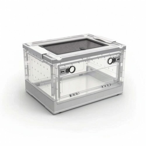 Reptile enclosure with - with, mesh
