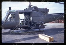 sl91 Original slide 1960's Vietnam Military Huey Army Devastation II  830a