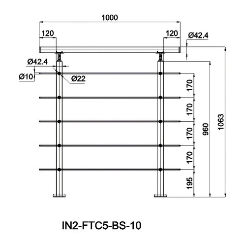 304stainless steel handrail - 304stainless,
