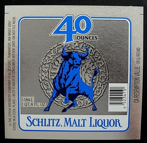 Stroh brewery schlitz malt - stroh,