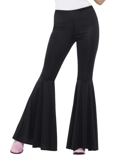 Flared trousers ladies black - flared, ladies,
