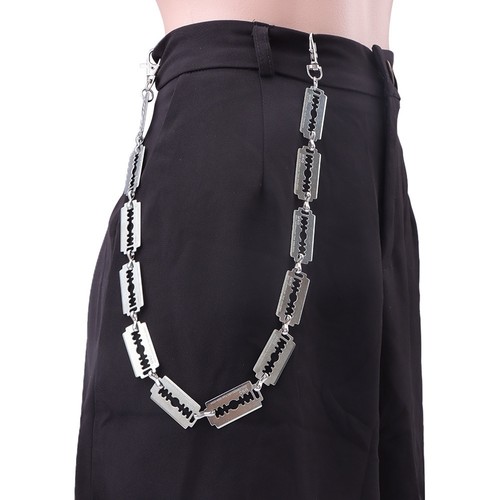 Razor blade jean chain wallet - blade,