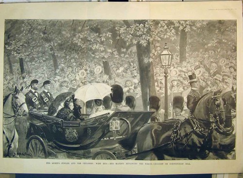 Original old antique print - original,