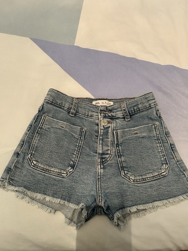Zara girls denim shorts age - shorts, 10