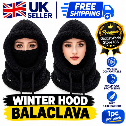 Winter warm balaclava thermal - winter,