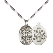 Pewter Saint St George EMT
