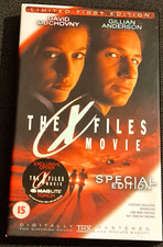 The X Files Movie VHS special edition, Limited First Edition, Tape sealed