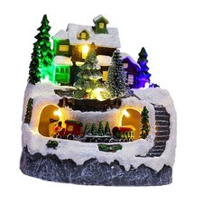 Christmas Village House Resin